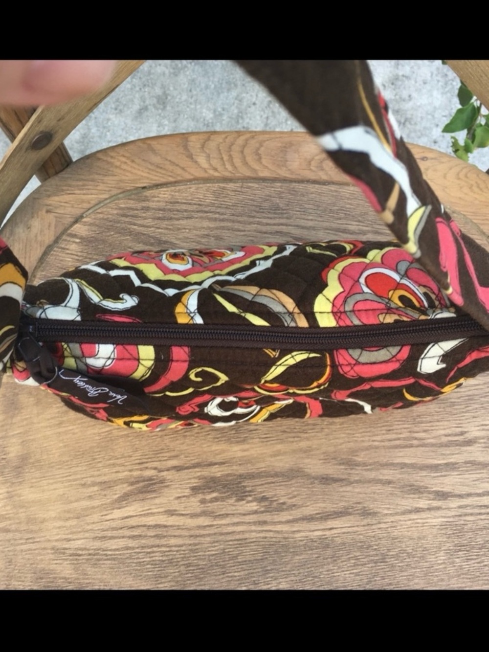 Vera Bradley Quilted Floral PUCCINI pattern Shoulder Bag - Picture 5 of 8